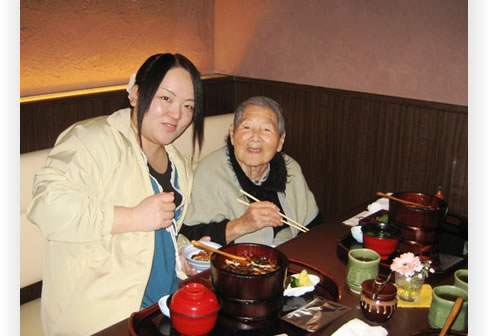 外食の風景